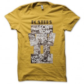 Shirt Son of kong poster jaune pour homme et femme
