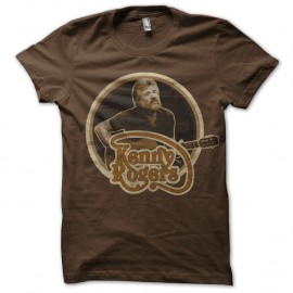 Shirt Kenny Rogers marron pour homme et femme