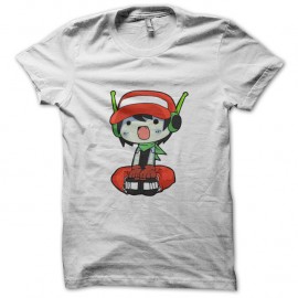 Shirt cave story blanc pour homme et femme