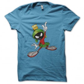 Shirt Marvin the Martian bleu ciel pour homme et femme