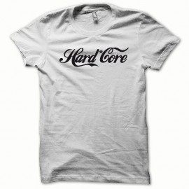 Shirt Hard Core Noir/Blanc pour homme et femme