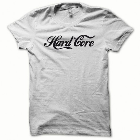 Shirt Hard Core Noir/Blanc pour homme et femme