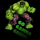 tee shrt Hulk Gamma vert pour homme et femme