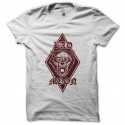 Shirt Bad moon wolf blanc pour homme et femme