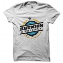 Shirt reunion brewing company blanc pour homme et femme