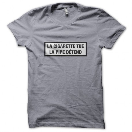 Shirt Cigarette - Gris pour homme et femme