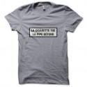 Shirt Cigarette - Gris pour homme et femme