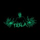 Shirt Tesla noir pour homme et femme