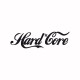 Shirt Hard Core Noir/Blanc pour homme et femme