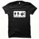 Shirt Kamasutra Pornstar blanc/noir pour homme et femme