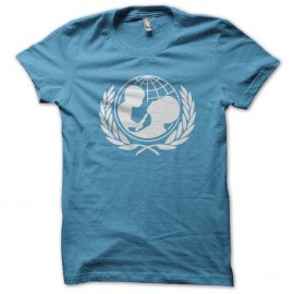 Shirt Universal Unbranding bleu ciel pour homme et femme