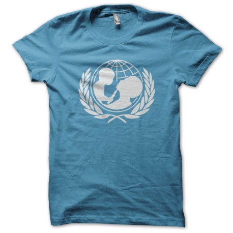 Shirt Universal Unbranding bleu ciel pour homme et femme