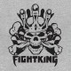 Shirt Fighting MMA noir pour homme et femme
