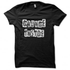 Shirt Grunge Inside punk style noir pour homme et femme
