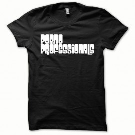 Shirt Porno Professionals blanc/noir pour homme et femme