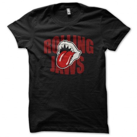 Shirt rolling jaws noir pour homme et femme