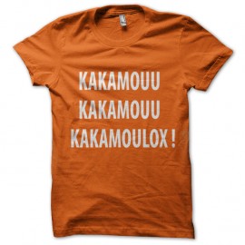 Shirt kamoulox kad et olivier orange pour homme et femme