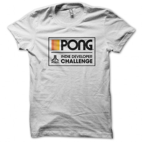 Shirt Pong atari blanc pour homme et femme