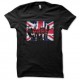 Shirt Oasis avec drapeau UK noir pour homme et femme
