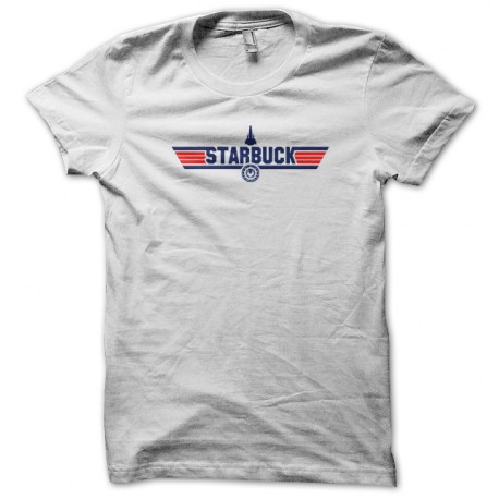 Shirt Starbuck F16 blanc pour homme et femme