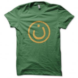 Shirt Chrétien irak Vert pour homme et femme