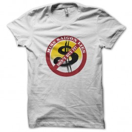 Shirt MissSaigonLies blanc pour homme et femme