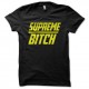 Shirt Supreme bitch noir pour homme et femme
