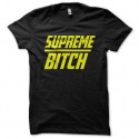 Shirt Supreme bitch noir pour homme et femme