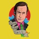 Shirt Better call Saul vecteur jaune pour homme et femme