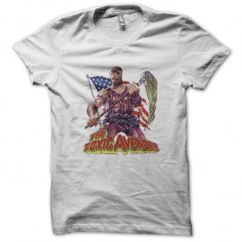 Shirt the Toxic Avenger blanc pour homme et femme