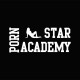 Shirt Porn Star Academy blanc/noir pour homme et femme
