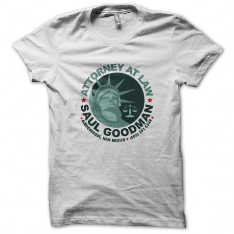 Shirt Attorney at law saul goodman blanc pour homme et femme