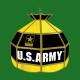 Shirt US ARMY Boom vert pour homme et femme