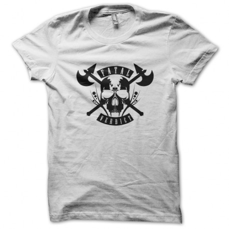Shirt FATAL verdict noir pour homme et femme