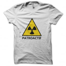 Shirt Patroactif blanc pour homme et femme
