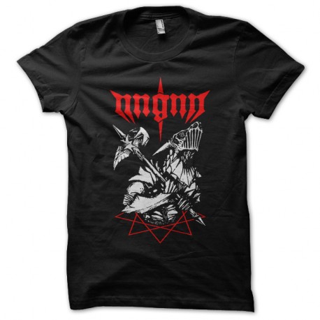 Shirt nngnn la mort arrive noir pour homme et femme
