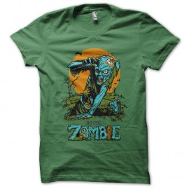 Shirt Z Zombie vert pour homme et femme
