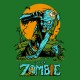 Shirt Z Zombie vert pour homme et femme
