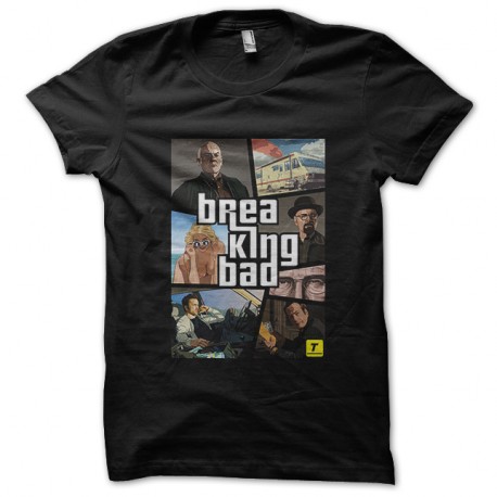 Shirt Breaking Bad GTA noir pour homme et femme