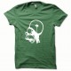 Shirt Parodie Homer blanc/vert bouteille pour homme et femme