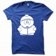 Shirt Parodie Cartman blanc/bleu royal pour homme et femme
