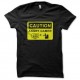 Shirt caution angry gamer noir pour homme et femme