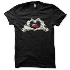 Shirt Love brain noir pour homme et femme