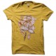 Shirt la reine squelette jaune pour homme et femme