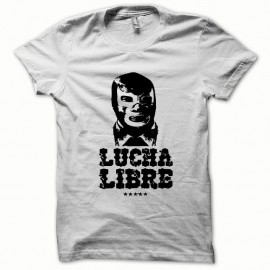 Shirt Lucha Libre noir/blanc pour homme et femme