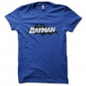 Shirt Batman a l'ancienne bleu pour homme et femme