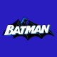 Shirt Batman a l'ancienne bleu pour homme et femme