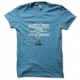 Shirt devinette bleu ciel pour homme et femme