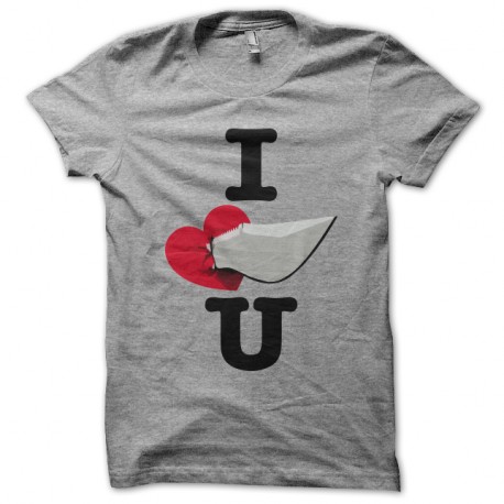 Shirt briseur de coeur gris pour homme et femme