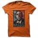 Shirt obama brains orange pour homme et femme